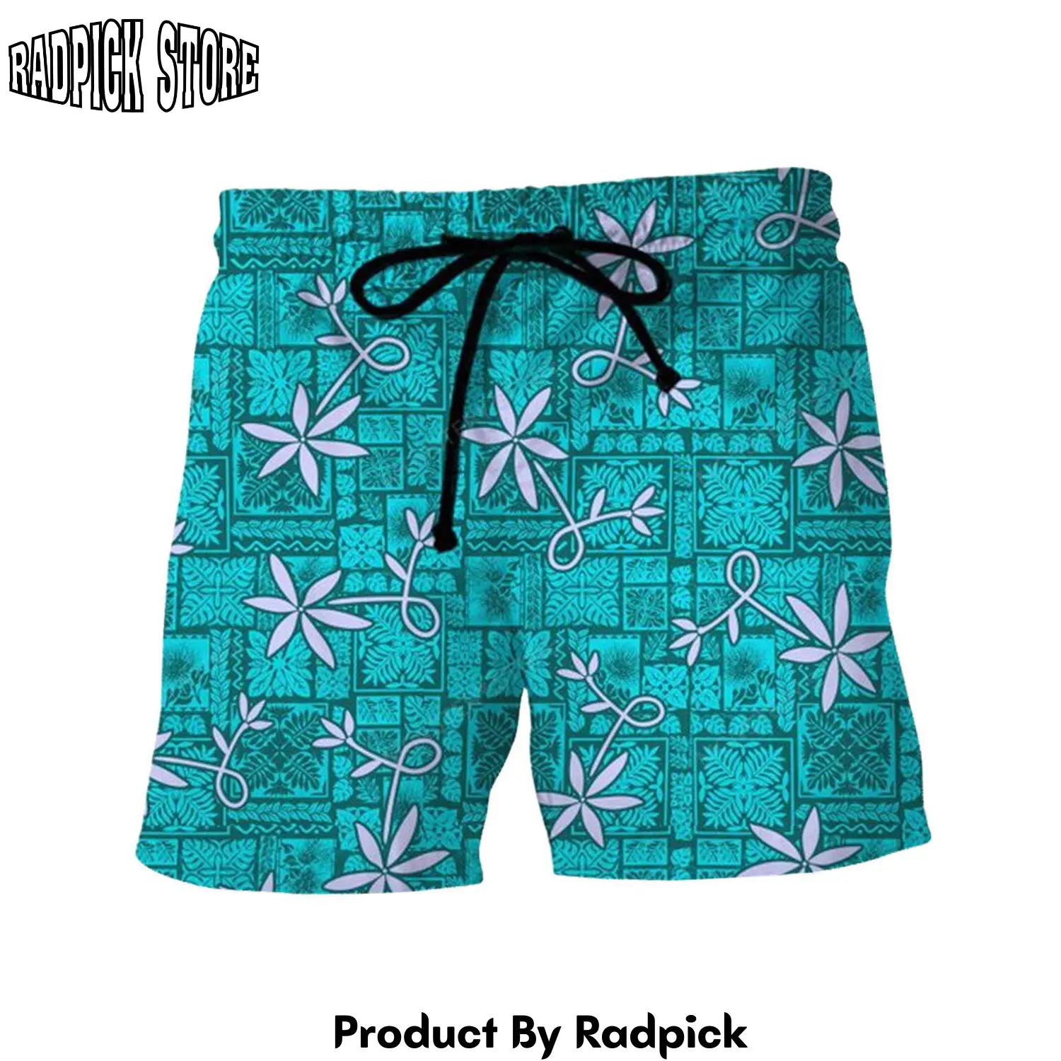 Radpick 3d elv prl blue hawaii short rp631543